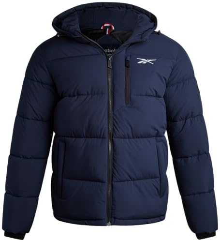 Reebok M Stretch Puffer Jkt veste homme extensible et chaude contre le vent