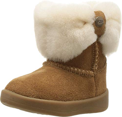 UGG Baby-Mädchen RAMONA Fashion Boot, Chestnut, 16 EU