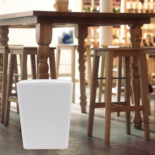 Caneca de basura inteligente con sensor 15l blanco miniatura 4
