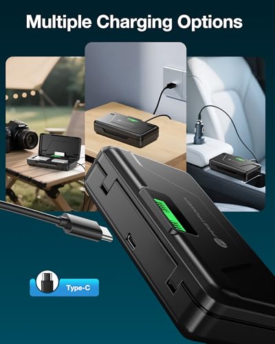 Image of FirstPower NP-BX1 Battery(2-Pack) and USB-C Dual Charger for Sony ZV-1