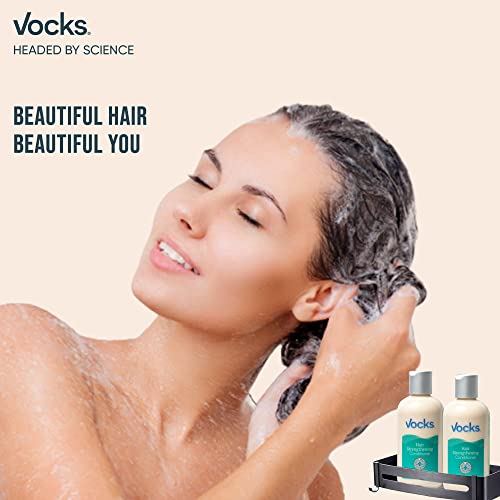 Vocks Anti Thinning Conditioner - Anti Hair Loss And Dht Blocker - Includes Biotin, Caffeine, Keratin, Castor, Rosemary, B5, And More Powerful Ingredients - For Man And Woman And All Hair Types - 8.5Oz #TOP5