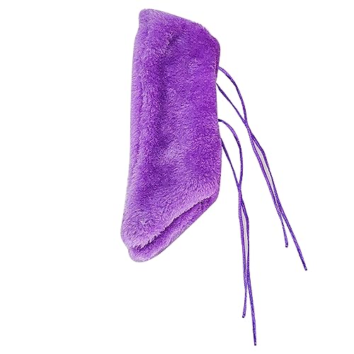 Image of Pssopp Bird Blanket for Cage, Soft and Comfortable Material Warm Cozy Snuggle Hut Cuddle Nest Hanging Toy for Gray Parrot Eclectus Cockatoo (Purple)