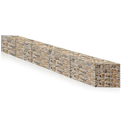Triangle Gabion Cages for Retaining Walls Galvanized Steel Privacy Planter 129.9