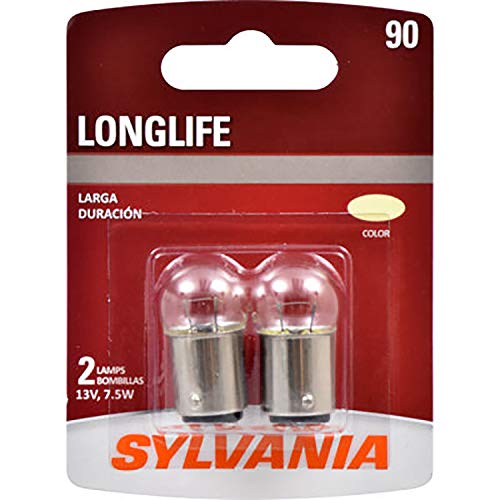 SYLVANIA - 90 Long Life Miniature Bulb, (Contains 2 Bulbs)