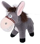 Donkey Plush Toy, Stuffed Animal Donkey Plush Donkey Toy Petting Zoo Donkey Stuffed Animal Plushi...