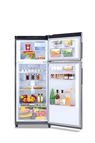 Image of Godrej 244 L 3 Star Frost Free 4-In-1 Fully Convertible Technology, Nano Shield Technology Inverter With Freshness up to 30 Days Double Door Refrigerator (RT EONVALOR 280C RCIT FS ST, Fossil Steel)