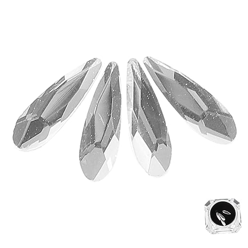 Healeved 4 Pack gemas decorativas para dientes miniatura 1