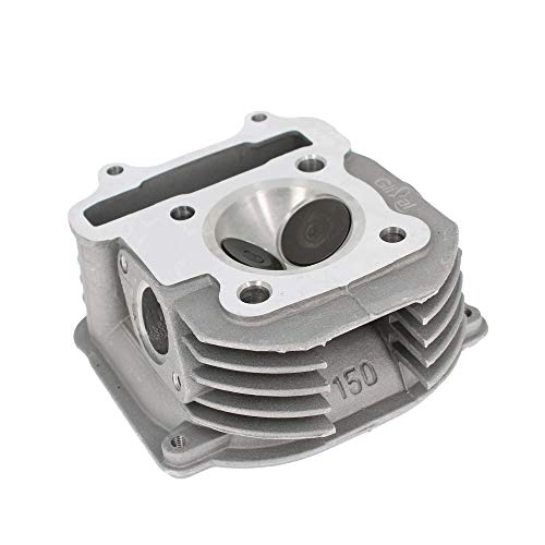 Glixal Atgt-018 Gy6 125Cc To 150Cc 57.4Mm Cylinder Head Asyy With Valves Set For 152Qmi 157Qmj Scooter Moped Atv Go Kart Quad Engine (Non Egr Type) #TOP2