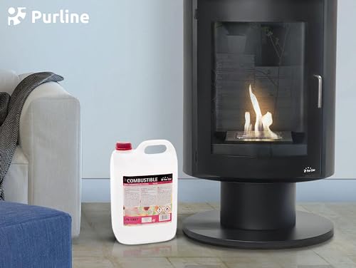 Miniatura 5 de Pur Line Bioetanol 5l 96 Combustible Para Chimeneas Y Estufas, Sin Humo Y Alta Combustión - Bioetanol Líquido Para Biochimeneas, Quemadores Y Uso Interior Exterior