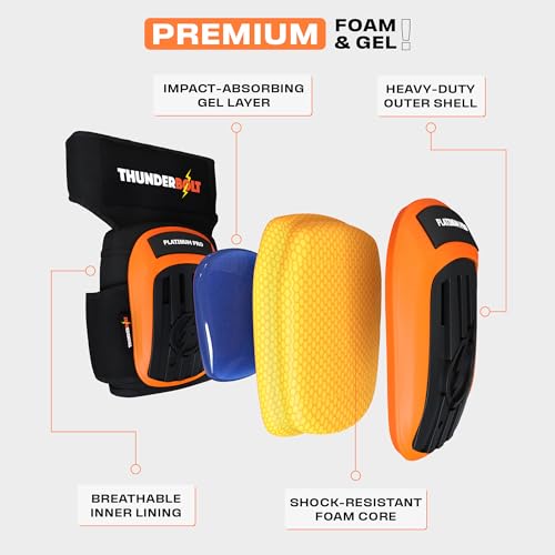 Thunderbolt® Professionelle Kniepolster für Handwerk
