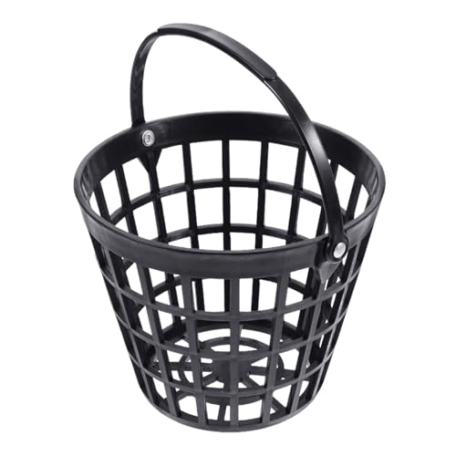 ZLY Golf Ball Basket Container Bucket with Handle Balls Holder(Holds 25 Balls)