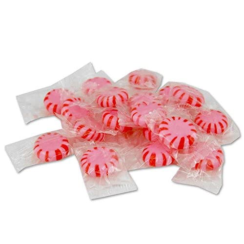 Starlight Peppermint With Cinnamon 2 Lbs Bulk Hard Candy Discs Approximately 175 Pieces #TOP2