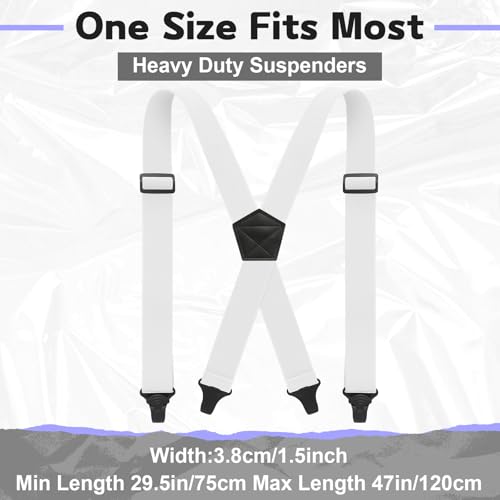 Image of Janmercy Men X-Back Hidden Suspender Airport Friendly