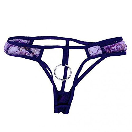 Men G-string Underwear Hollow Ring Pouch Jockstrap Thongs Briefs Purple Gold | Underwear | Mens Clothing | Clothing Shoes & Accessories-image-18