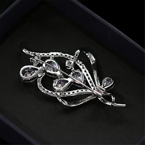 Accessoires bijoux type broches à boucle pour fixer une écharpe - 3