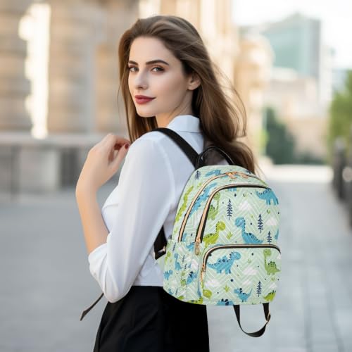 Mini sac à dos tendance décontracté de voyage et d'études multicolore - 6