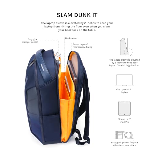 Image of MOKOBARA Transit Autopilot 30L Laptop Backpack 15.6 Inches Office Bag | Waterproof Polyester Solid Rucksack Tech Slot Large Bucket Scratch Proof Comfortable Padded Straps Luggage Strap Men Women