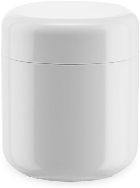 Alessi Birillo Cotton Bud Holder, White