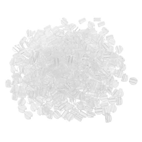 500 boucles plastique pour DIY de coiffure et attaches cheveux de fille