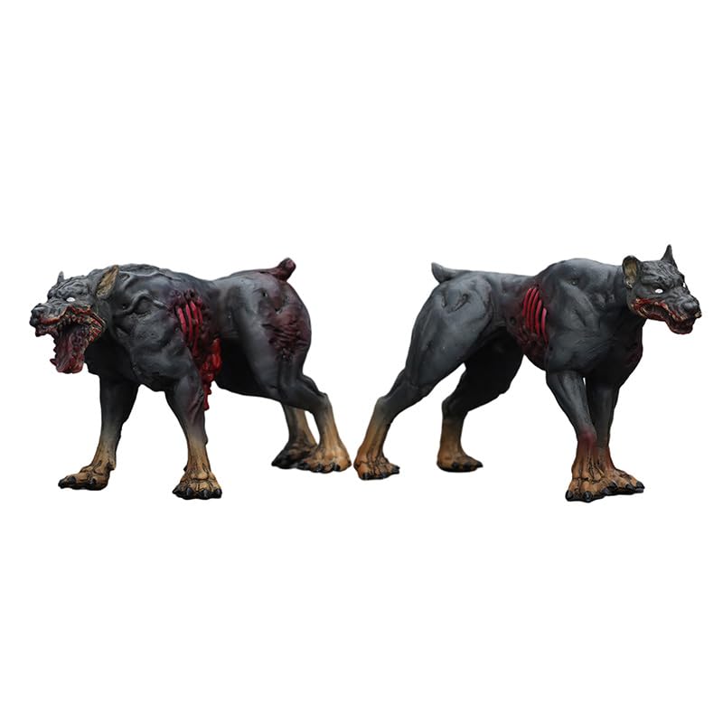JOYTOY Dark Source 1/18 Action Figure Dark Source Zombie Figure Zombie Police Dogs Model Collection Birthday Gifts 15Age+ 3.07in