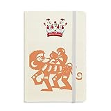 Year Of Monkey Animal China - Cuaderno de muñeco de nieve (tapa dura)...