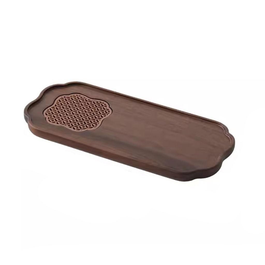 Bandeja De Té Bandeja De Té Pequeña De Madera Maciza De Estilo Chino, Mesa De Elaboración De Cerveza En Seco, Bandeja De Té Ligera De Lujo For El Hogar Bandeja Decorativa