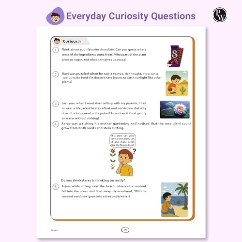Image of PW Olympiad Plus Workbook For Class 5 Science Prepguide, Concept Map, PYQs and Worksheets For After School Practice | NSO, ISO, iOS, Hindustan Olympiad, NSTSE and Others