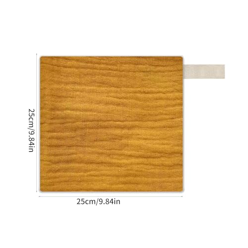 Pack of 5Pcs Multipurpose Facecloth Baby Square Towel Soft Bath Towel 4-Layer Burp Cloth Set Shower Infants Cotton Infant Bath Towel4