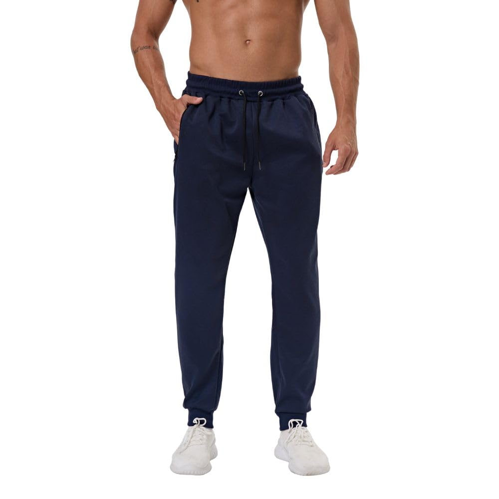 Pantaloni sportivi da uomo, da jogging, da uomo, per fitness, da allenamento, da jogging