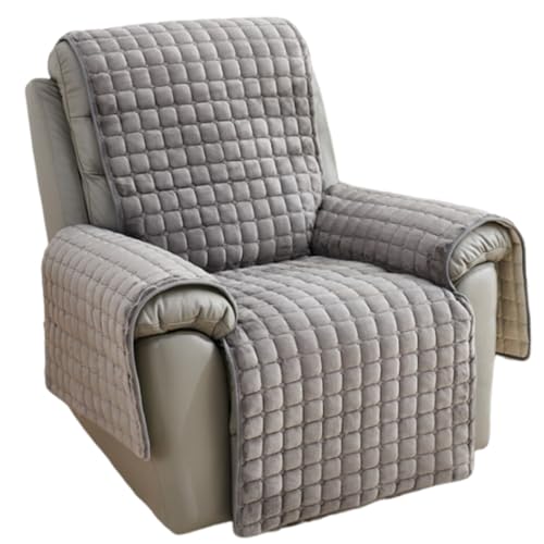 Funda para sillón reclinable suave de 75 x 21 pulgadas protector de sofá individual 3
