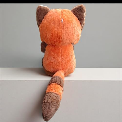 Image of Orange Furry Fox Soft Toy - 40 cm Premium Plush Stuffed Animal | Cute Cuddly Teddy for Kids & Gifting (Orange Furry Fox)