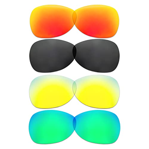 Lentilles Oakley Felon pour remplacer vos verres rayés pack de 4 paires