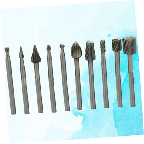Set de 10 Fresas Rotativas de Alta Velocidad para Tallado miniatura 4