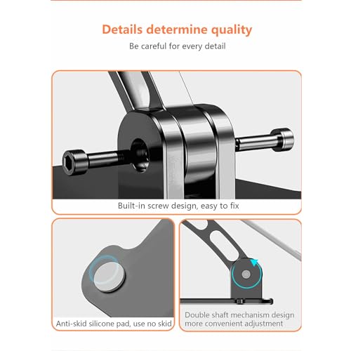 Soporte para Laptop de Aleación de Aluminio con Ventilador miniatura 5
