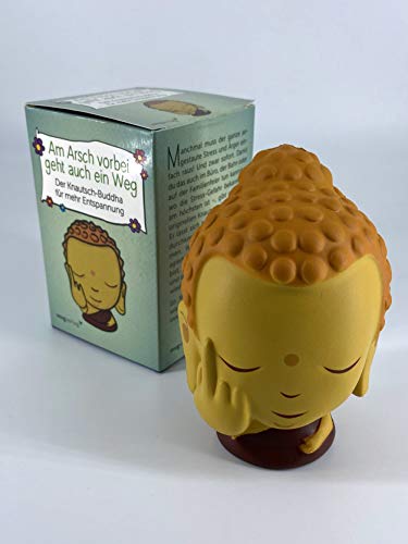 Am Arsch vorbei – der Knautsch-Buddha für mehr Entspannung: Das perfekte Geschenk für Geburtstag, Weihnachten oder zwischendurch. Die Knautschfigur zum SPIEGEL-Bestseller