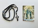 'Novena Virgen Milagrosa' Libro de Rezo y Rosario de Madera Hecho a Mano