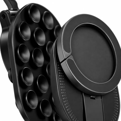 Image of Questsole 3-in-1 Magnetic Suction Cup Phone Holder for Content Creators - 360 Rotatable Hands-Free Mobile Stand for Reels, Vlogs, Cooking Videos Fits All Smartphones