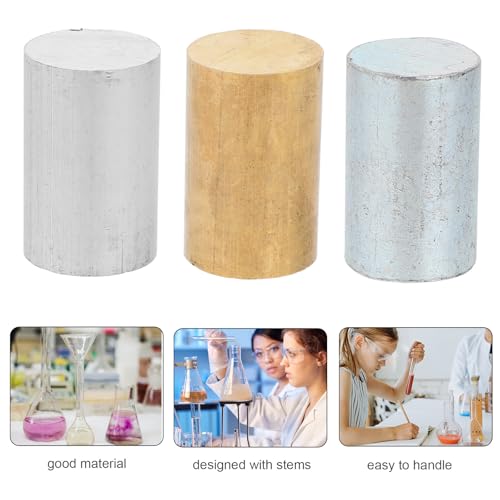 Cilindros de densidad de cobre hierro y aluminio para laboratorios 3