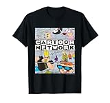 Cartoon Network Cartoon T-Shirt - Boys, Unisex-Adults & Kids - Black - Short Sleeve - Small - Classic Fit - Cotton 100%
