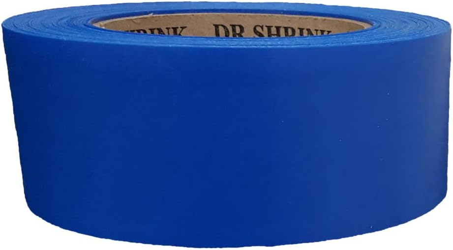 Dr. Shrink DS-702BP Blue Shrink Tape - 2 x 180'
