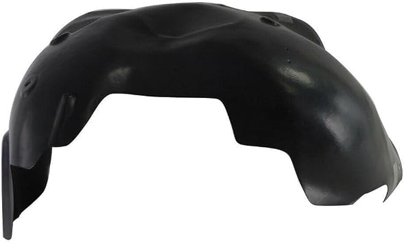 Inner Fender Liner Wheel Right Passenger Front Side Plastic Splash Shield for Chevy for Silverado 1500 LS 2008 LT/LTZ/WT 2007 XFE 2010-2013 Unfinished EAO-17677 GM1249183