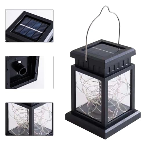 Lanternes d'extérieur à énergie solaire étanches pour entrée sombre