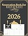 Reservation Book for Restaurant 2026: A Year-Round Planner for Effortlessly Recording and Organizing Dining Appointments