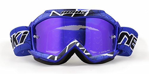 NENKI Masque/Lunette Moto Cross Enfant NK-1018 (bleu)