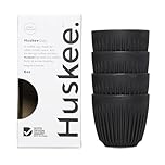 Huskee - HuskeeCup (4-Pack) (Charcoal, 6oz)