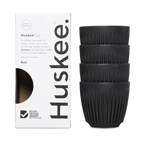 Huskee - HuskeeCup (4-Pack) (Charcoal, 6oz) by Huskee - Used condition - US$16.72