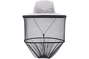 Head Net with Concealable Bug Netting for Outdoor Activities