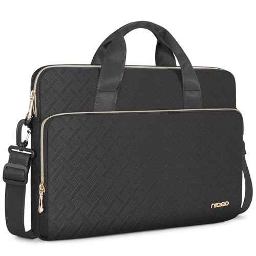 Nidoo 15,6 16 pulgadas - Maletín de protección para ordenador portátil (16', MacBook Pro M4/15,6', ThinkPad T15, L15, E15, P15s, P16, T16, L16, E16, IdeaPad Pro 5, XPS 16, XPS 16,
