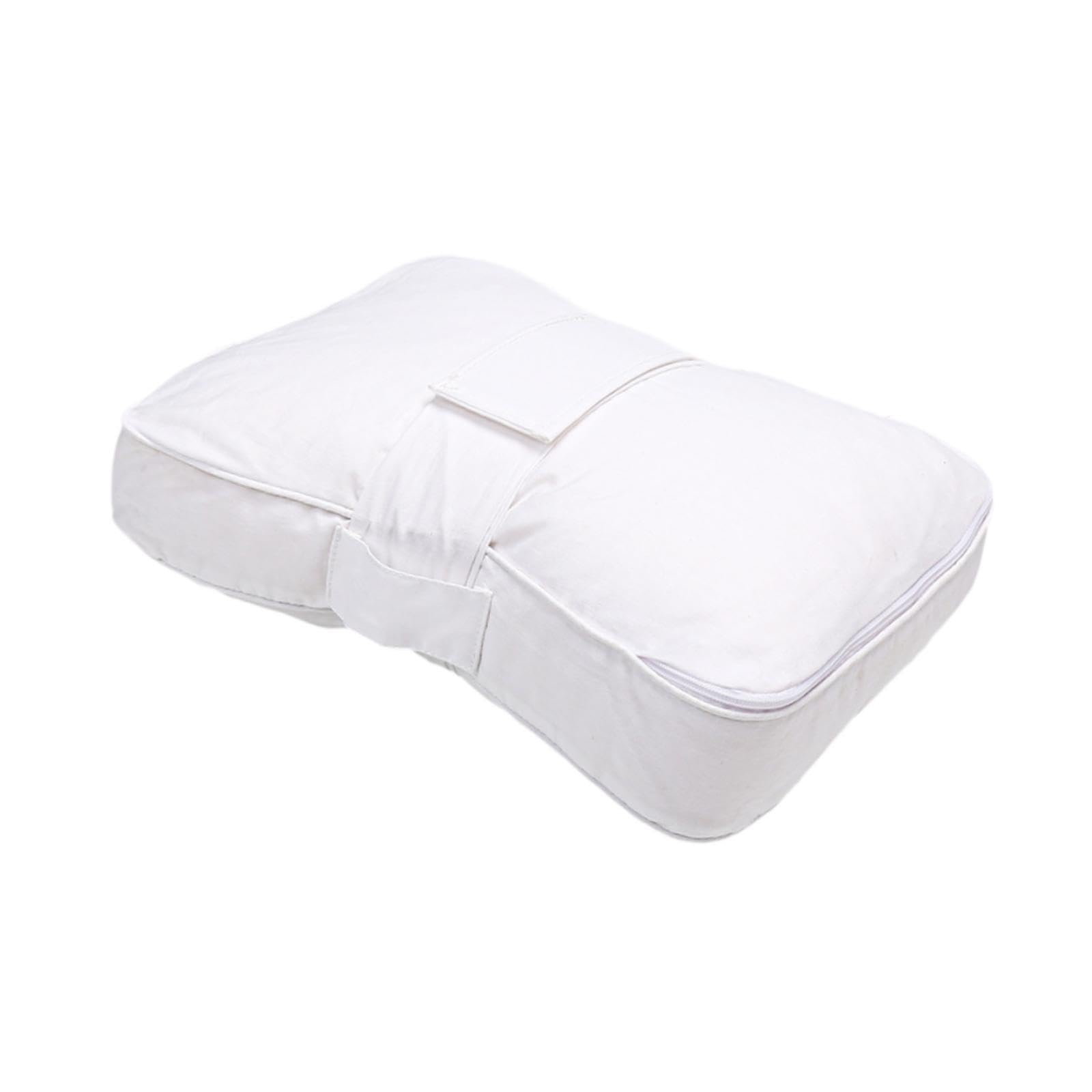 mophrati Knee Pillow Soft Knee Pillow Offers Personalized Comfort Boost Support Cushion Alleviating Discomfort While Resting At Night Soft For Side Sleepers, White, 34x24cm