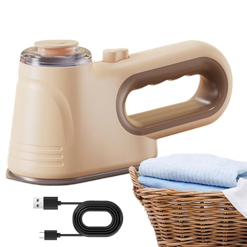 STEAM para ropa de viaje | Prendas de vapor de hierro de 30 segundos de calentamiento rápido plegable | Papel de vapor de tela portátil, máquina de planchar para el hogar para el uso diario